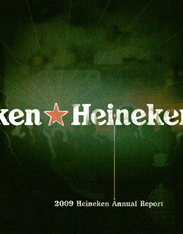 Ver 2009 Heineken Annual Report por Daniel Lustig