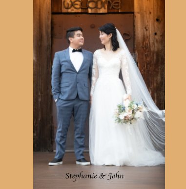 Stephanie and John Wedding book cover