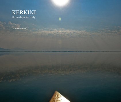 KERKINI three days in July book cover