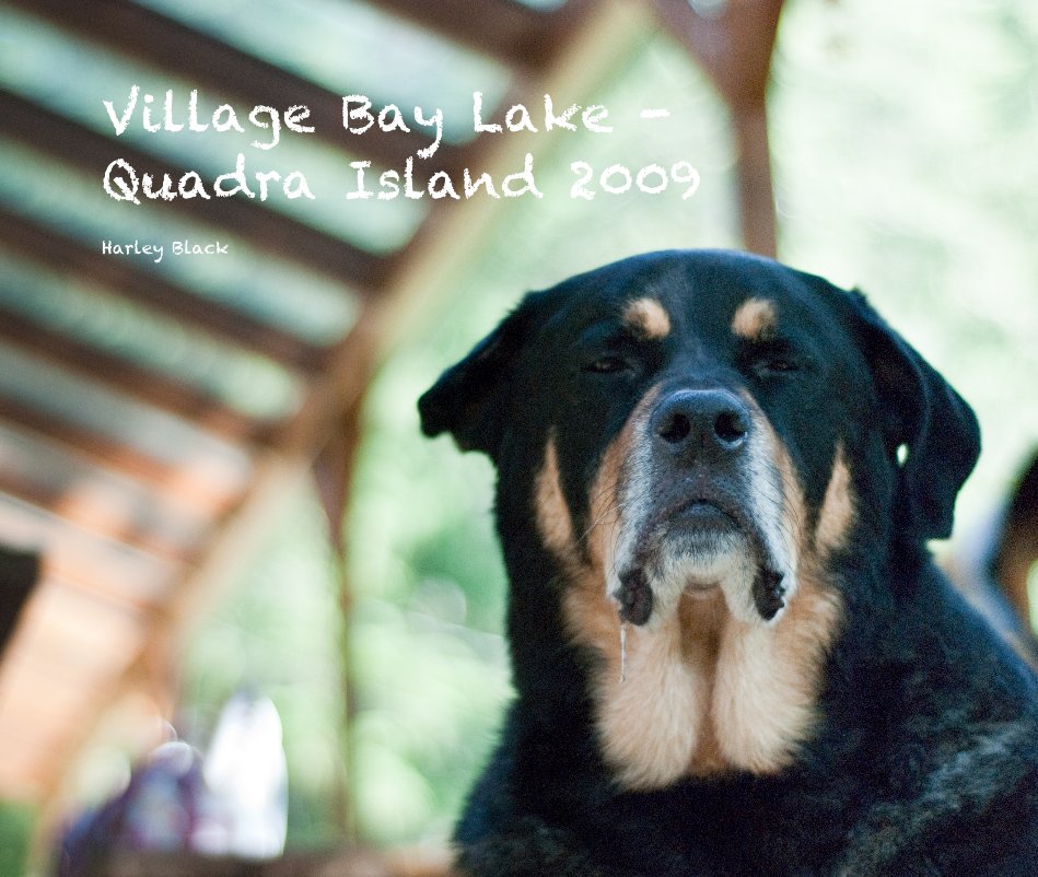 Bekijk Village Bay Lake - Quadra Island 2009 op Harley Black