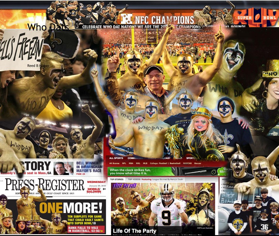 View Who Dats by Reed B Hogan II MD