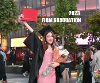 2023 FIDM Graduation book cover