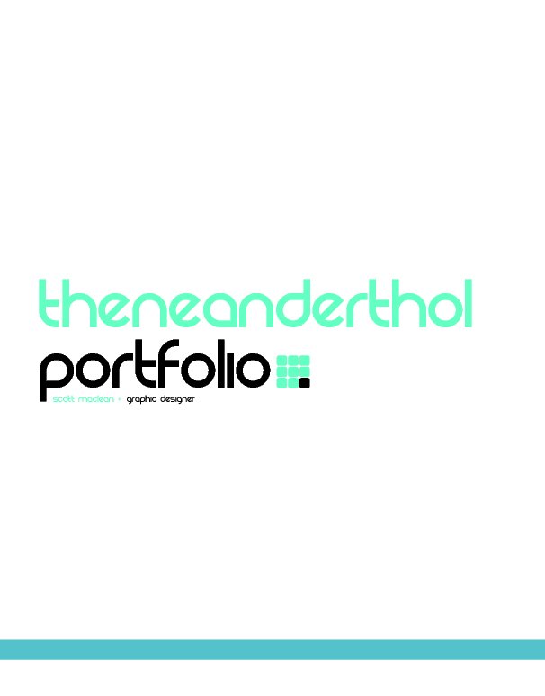 View TheNeanderthol Portfolio by Scott MacLean