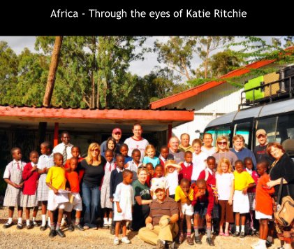 Africa - Through the eyes of Katie Ritchie book cover