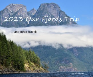 2023 Our Fjords Trip book cover