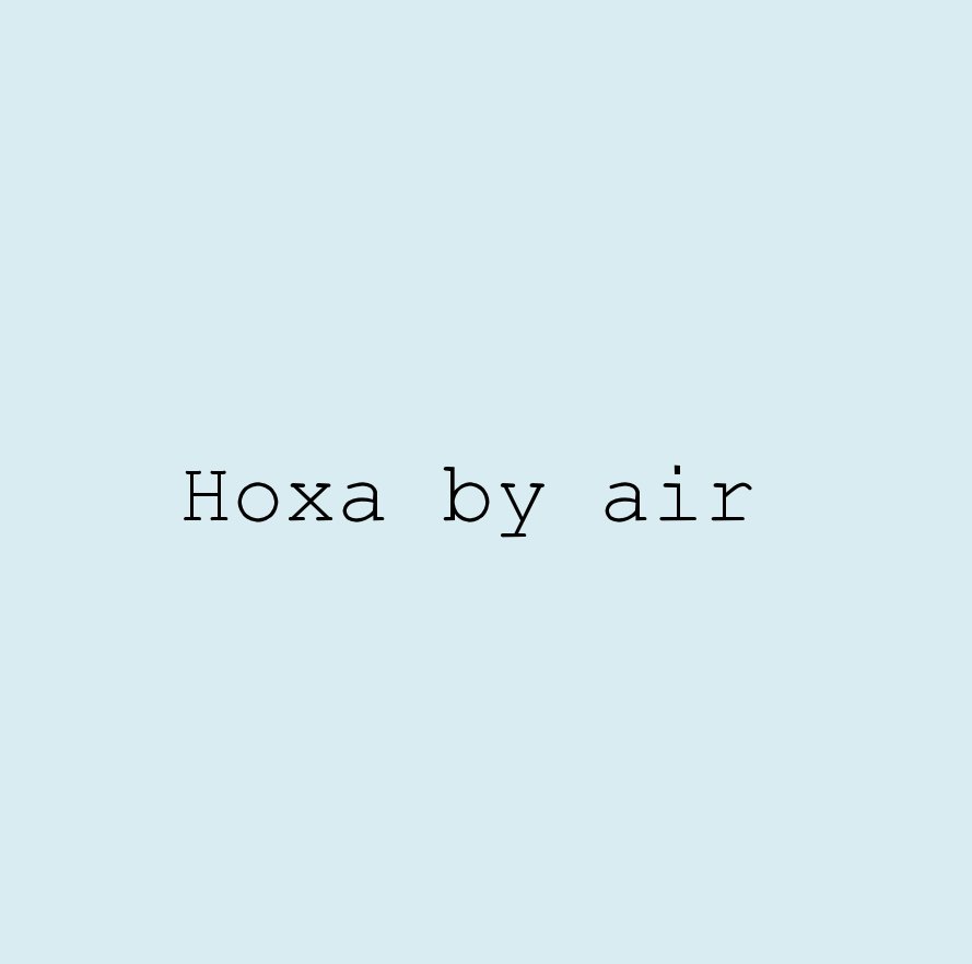 Ver Hoxa by air por Johan K Thomson
