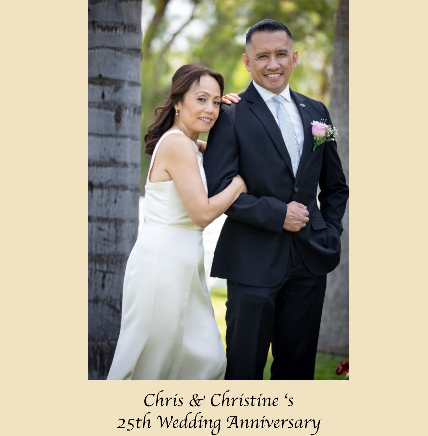 View Chris and Christine's 25th wedding anniversary by Art Hernandez Photography