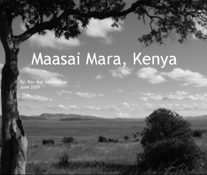 Maasai Mara, Kenya book cover