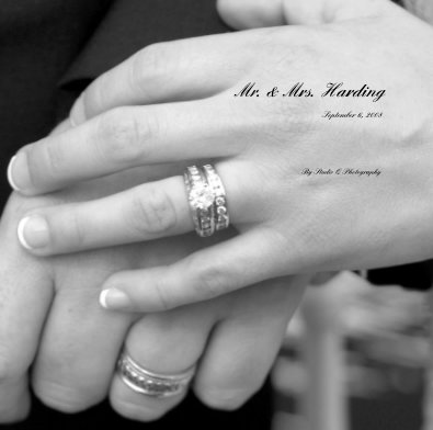 Mr. & Mrs. Harding September 6, 2008 book cover
