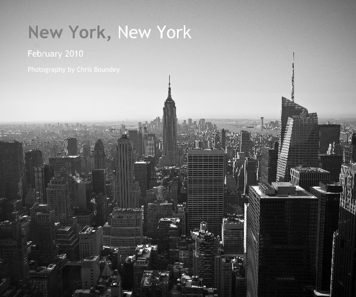 Ver New York, New York por Photography by Chris Boundey