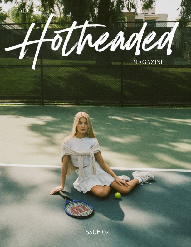 Bekijk HOTHEADED MAGAZINE Issue 7 op Chloe Boudames