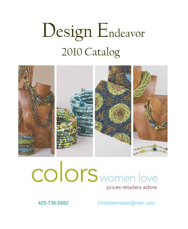 Ver Design Endeavor por 425-736-5582 Cindybernstein@msn.com