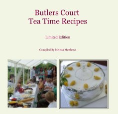 Butlers Court Tea Time Recipes book cover