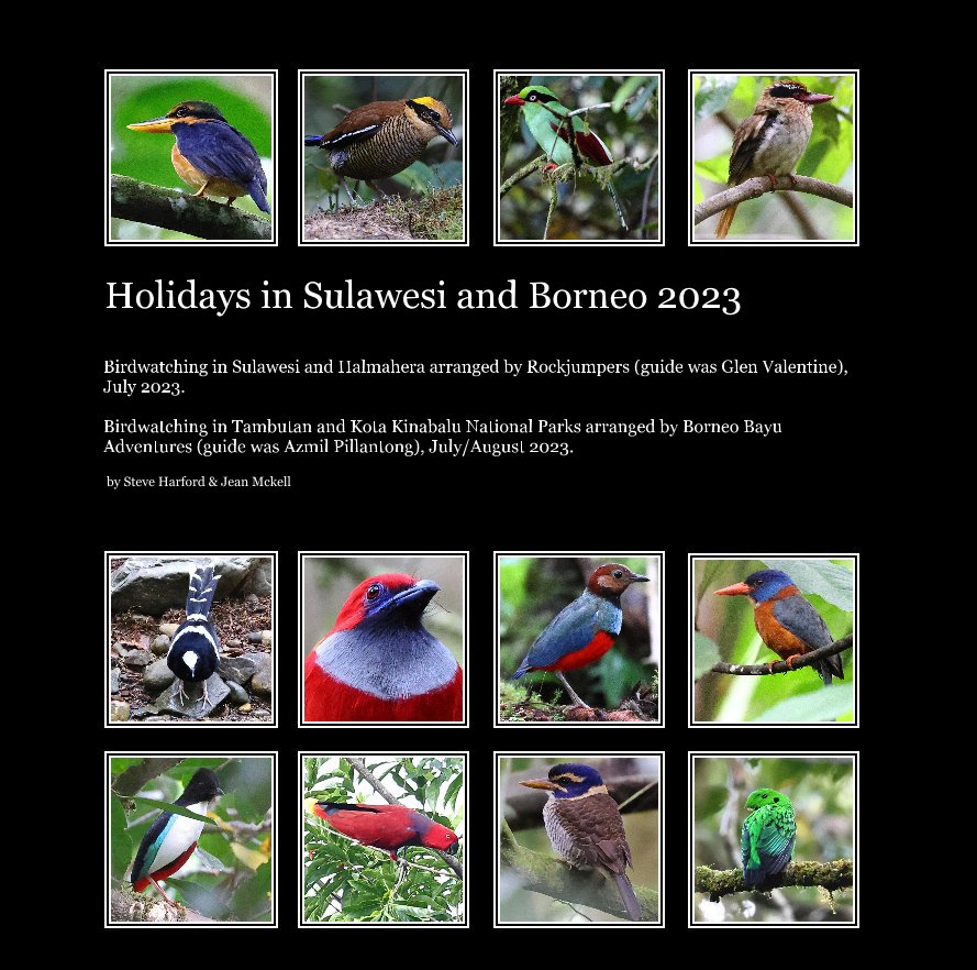 View Holidays in Sulawesi and Borneo 2023 by Steve Harford and Jean Mckell