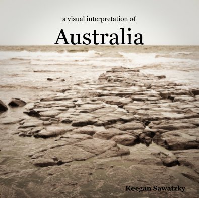 a visual interpretation of Australia book cover