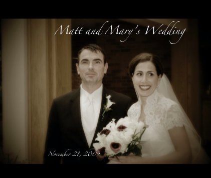 Matt and Mary's Wedding book cover