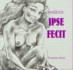 IPSE FECIT exlibris book cover