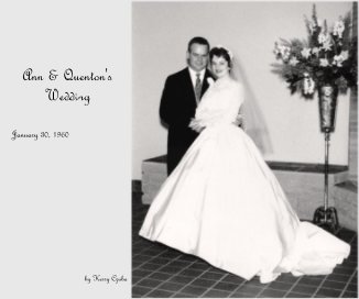 Ann & Quenton's Wedding book cover
