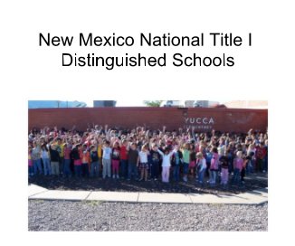 New Mexico National Title I Distinguished Schools book cover