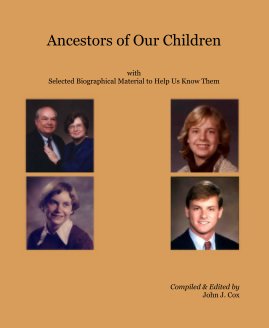 Ancestors of Our Children book cover