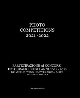 Photo Competitions 2021 - 2022 book cover