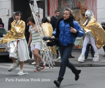 Paris Fashion Week 2010 book cover