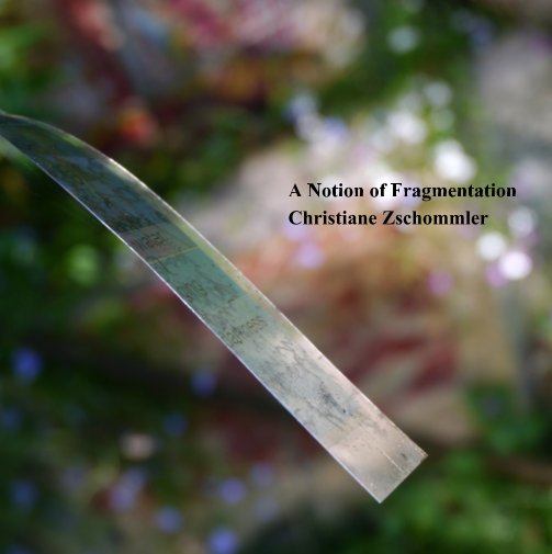 View A Notion Of Fragmentation by Christiane Zschommler