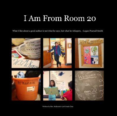 I Am From Room 20 book cover