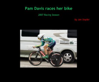 Pam Davis races her bike book cover