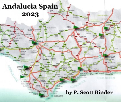 Andalucia Spain 2023 book cover