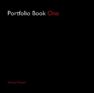 Portfolio Book One book cover