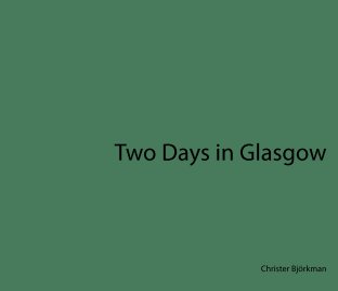 Two Days in Glasgow book cover