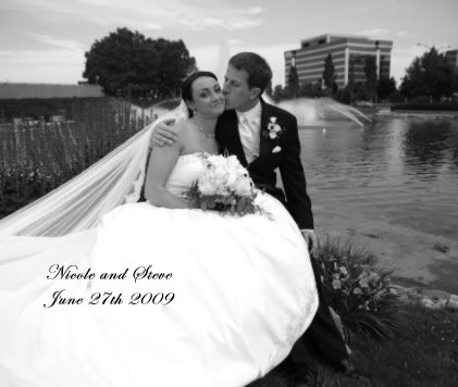 Nicole and Steve June 27th 2009 book cover