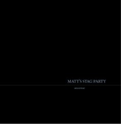 Matt's Stag Day book cover