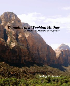 Thoughts of a Working Mother ... book cover
