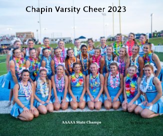Chapin Varsity Cheer 2023 book cover