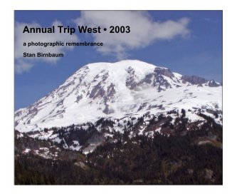 Annual Trip West â¢ 2003 book cover