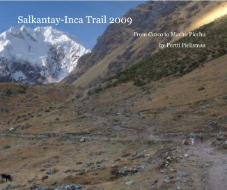 Salkantay-Inca Trail 2009 book cover