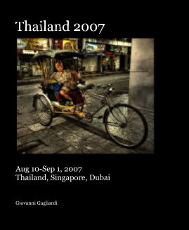 Thailand 2007 book cover