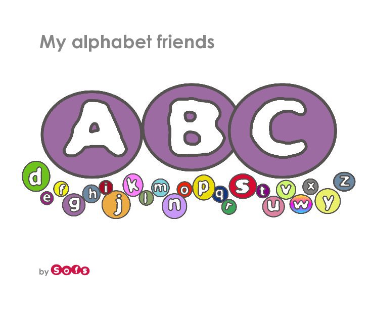 My alphabet friends by Sofs Blurb Books