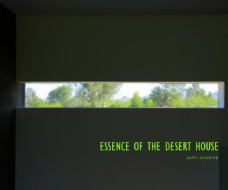 ESSENCE OF THE DESERT HOUSE book cover