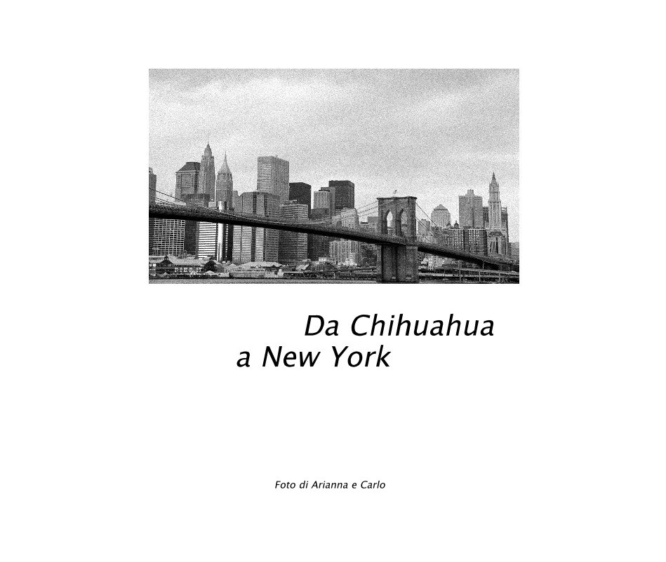 View Da Chihuahua a New York by Arianna Turle e Carlo Rossi