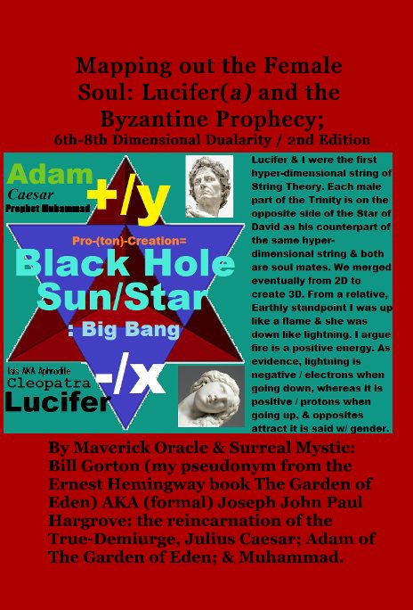 Visualizza Mapping out the Female Soul: Lucifer(a) and the Byzantine Prophecy; di Joseph John Paul Hargrove