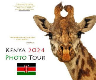 Kenya Photo Safari 2024 book cover