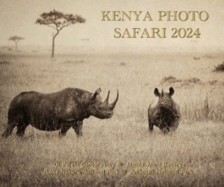 Kenya Photo Safari 2024 book cover