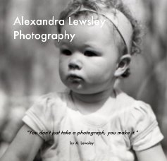 Alexandra Lewsley Photography book cover