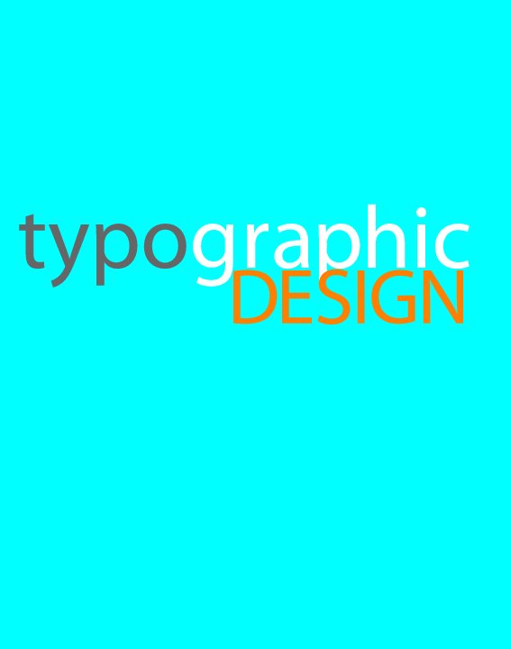 Ver Typographic Design por Amy Mauriello