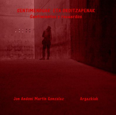 SENTIMENDUAK ETA OROITZAPENAK Sentimientos y recuerdos Jon Andoni Martin Gonzalez Argazkiak book cover