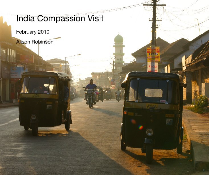 View India Compassion Visit by Alison Robinson