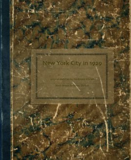 New York City in 1929 book cover